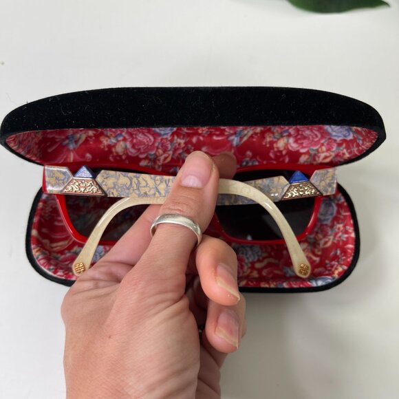 Coco Song Small Bump Col.3 Multicolor Limited Edition Sunglasses Size 54-16/140 - Picture 12 of 13